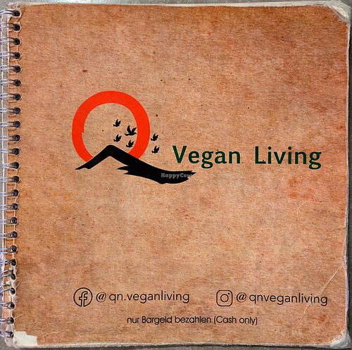 Menu page at QB Vegan at QB Vegan in Berlin