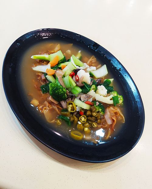 Thai Style Hor Fun at Heart of Vegetarian 德兴 in Northeast Singapore