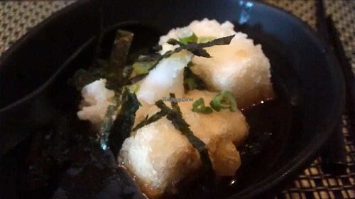 Agadashi tofu at Nippon Kitchen in Glasgow