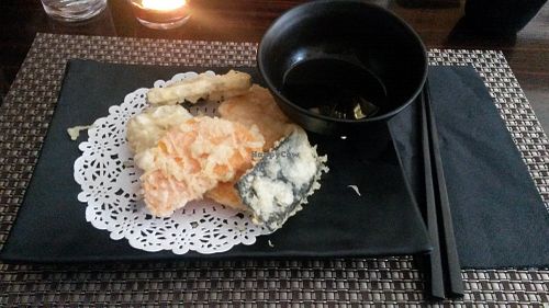 Veg tempura at Nippon Kitchen in Glasgow