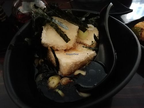 Agedashi tofu at Nippon Kitchen in Glasgow