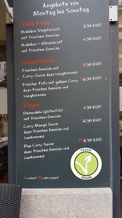 Angebot at MIU MIU China & Thai Food in Karlsruhe