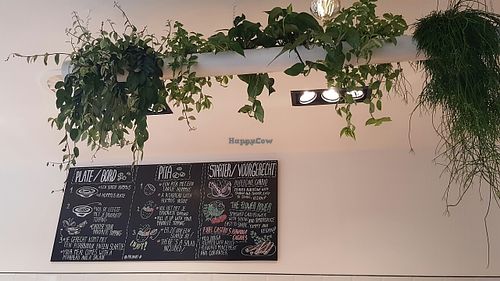 menu at Chickpea in Antwerpen