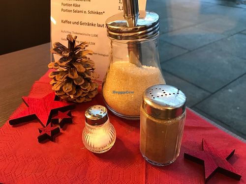 café area at denn's Biomarkt in Chemnitz