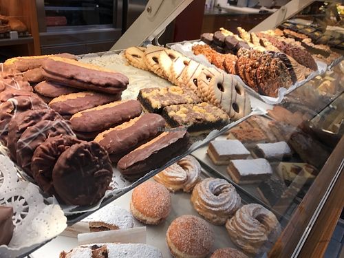 cookies and cake, mostly not vegan at denn's Biomarkt in Chemnitz