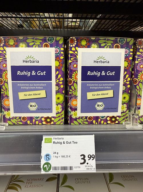 tea  at denn's Biomarkt in Chemnitz