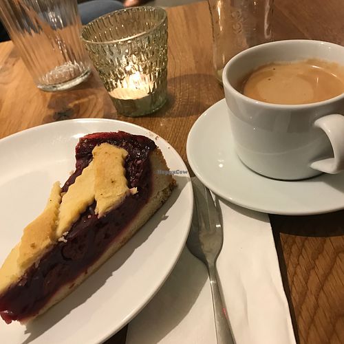 coffee at Picknick Vegan in Frankfurt