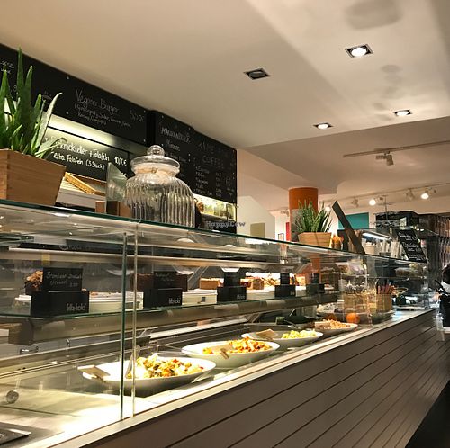 inside at Picknick Vegan in Frankfurt