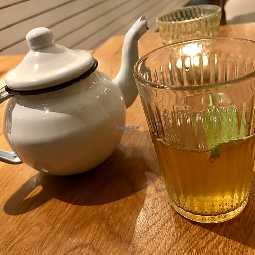 maroccan mint tea at Picknick Vegan in Frankfurt