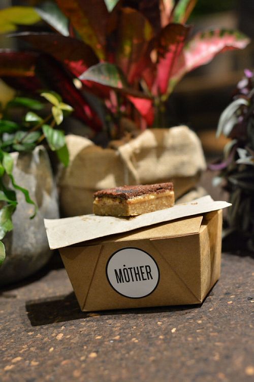 Salted Caramel Slice

(raw - tahini caramel - no dairy - no refined sugar - pure joy) at MOTHER - Juice Works in East London