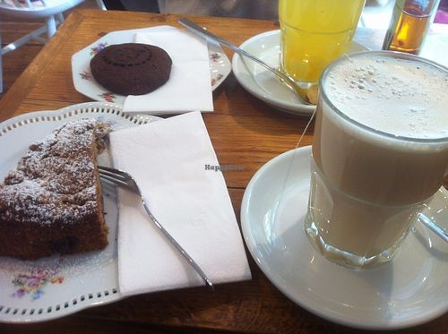 vegan sweets and refreshments! at Cafe Con Amore in Berlin