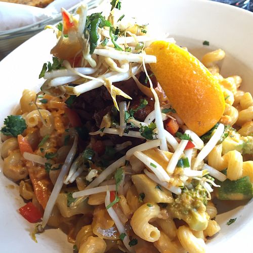 Dinner special, vegan option, at Nine Mile West.  at Nine Mile West in Asheville