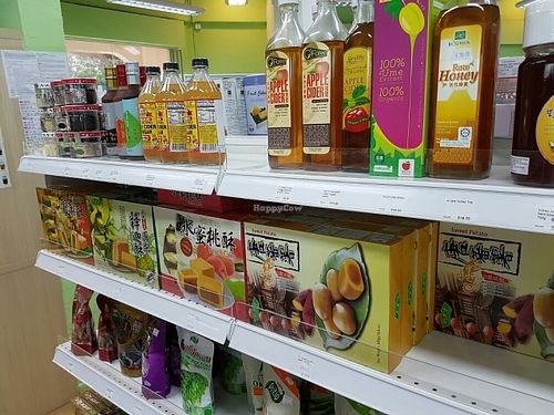 some a small section of snacks at Origin Mart in North Singapore