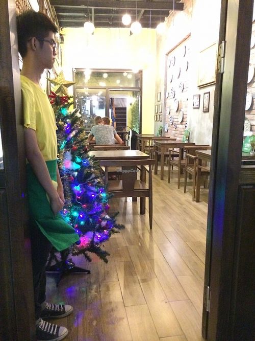 Welcome welcome ;) at Minh Chay - Hang Gai in Hanoi