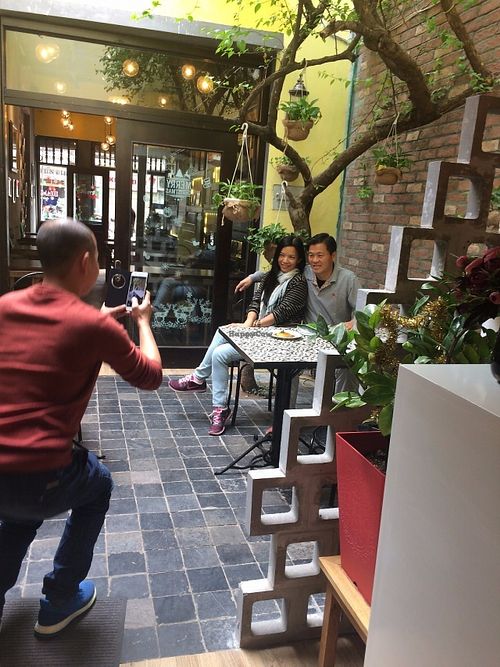 hahaha at Minh Chay - Hang Gai in Hanoi