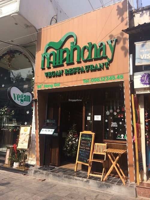 ^______^ at Minh Chay - Hang Gai in Hanoi