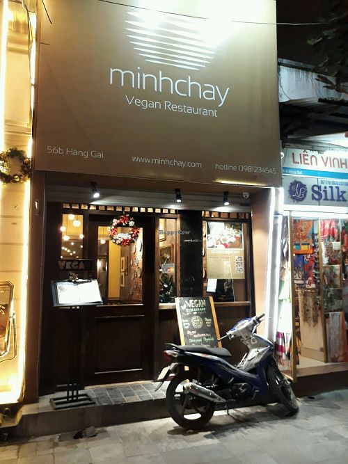 Outside  at Minh Chay - Hang Gai in Hanoi