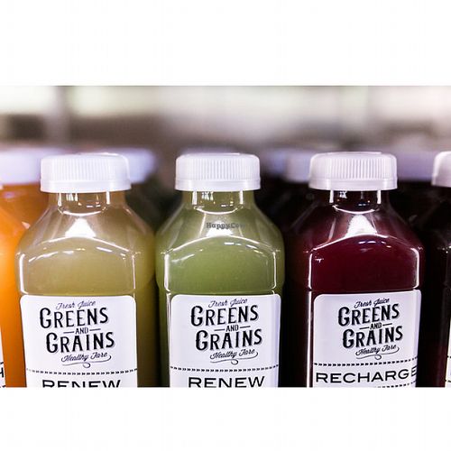cold pressed juice  at Greens and Grains - Egg Harbor in Egg Harbor