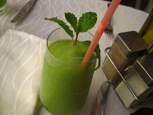 Special mojito at Dona Eutimia in Havana