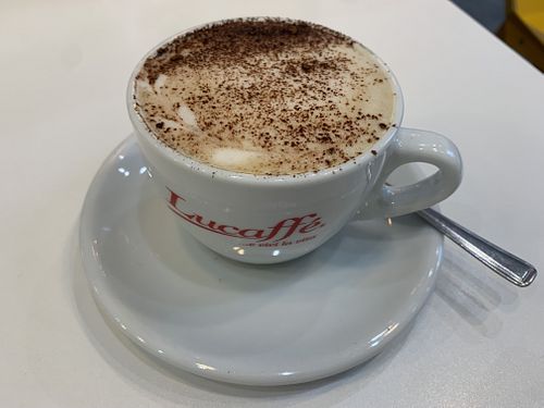 Oat milk cappuccino   at Picnic in Glasgow