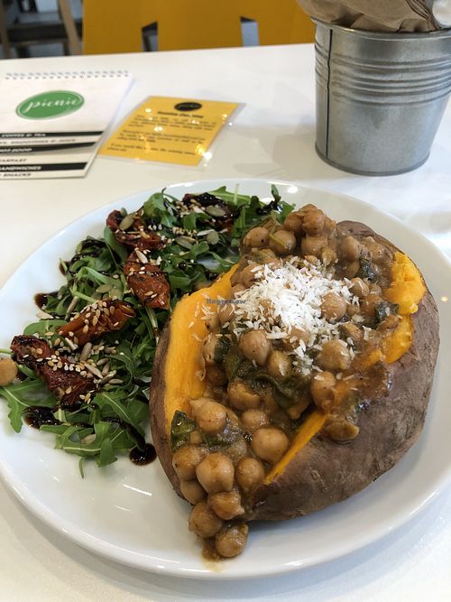 sweet potatoe with chilli of the day at Picnic in Glasgow