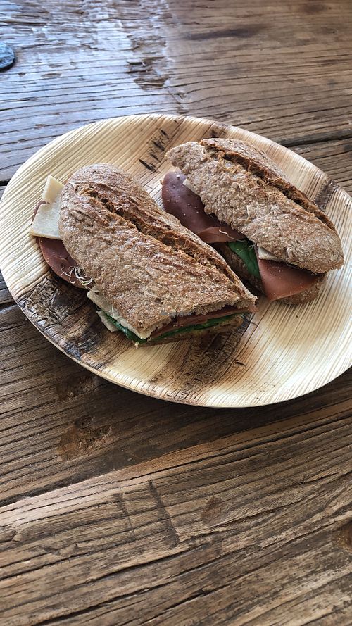 Pan intergral romesco at Ziva To Go - Industrial in Mallorca