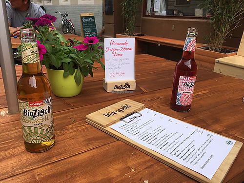 drinks at Vegan&Raw in Hannover