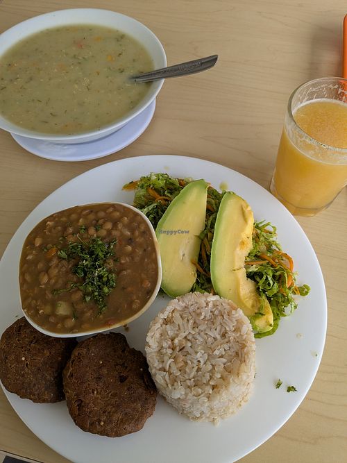 Meal of the day at Semillas de Albahaca in Tunja