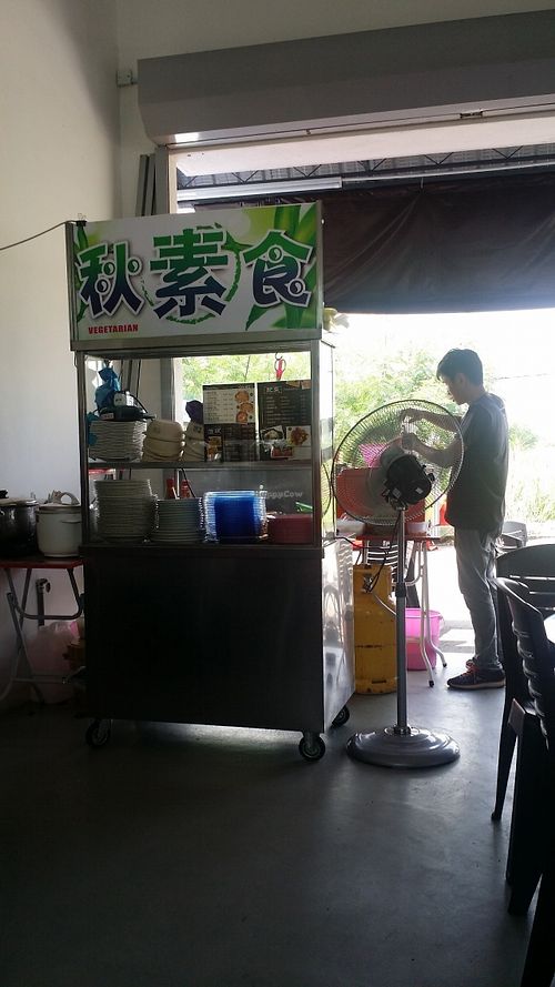 Stall at Chew Vegetarian Stall in Bukit Mertajam