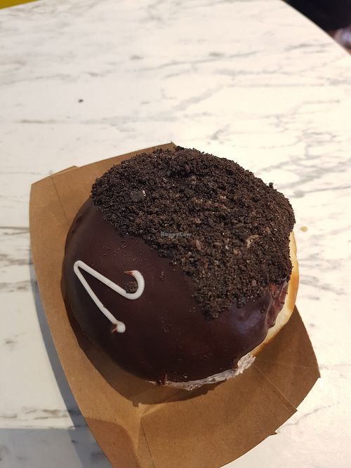 Vegan oreo at The Rolling Donut - Bachelors Walk in Dublin