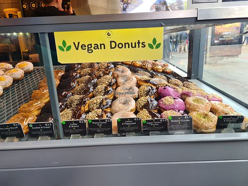 This photo is from a different branch. At Bachelors Walk, they had an even bigger selection at The Rolling Donut - Bachelors Walk in Dublin