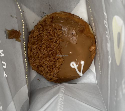 Lotus biscuits donut  at The Rolling Donut - Bachelors Walk in Dublin