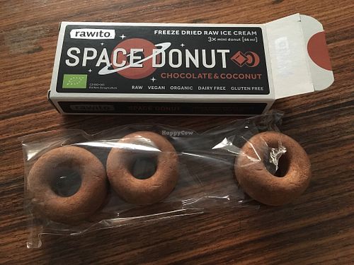 Vegan freeze dried ice cream made in Czechia! at World Vegan in Prague