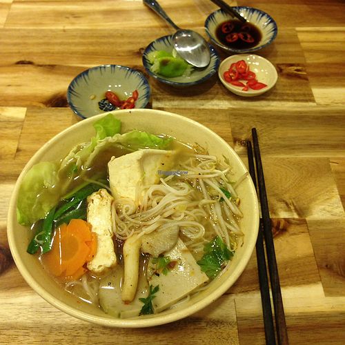 Vang Siup at Vegan Family Restaurant in Ho Chi Minh City