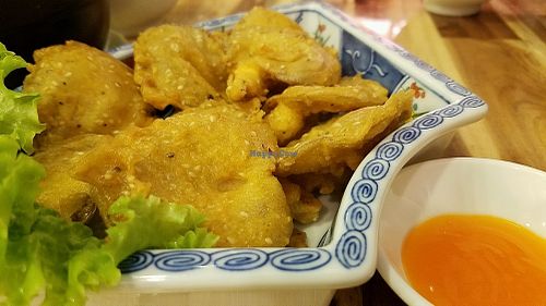 fried mushroom at Vegan Family Restaurant in Ho Chi Minh City