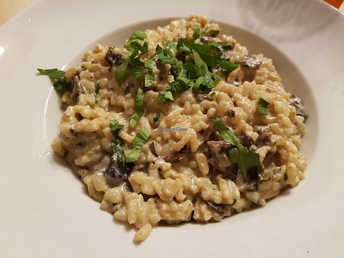 Risotto at Le Faitout Vegan in Paris