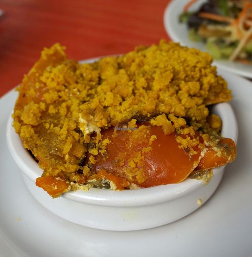 Crumble of Vegetables at Le Faitout Vegan in Paris