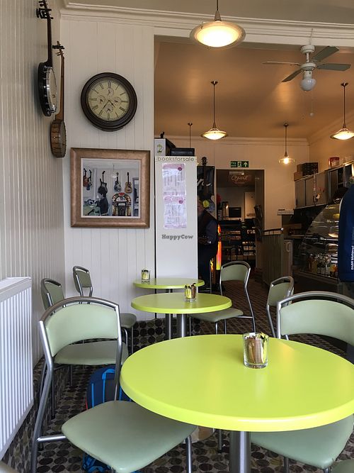 Inside is nice and chilled with live music sometimes at Musicker in Isle Of Bute