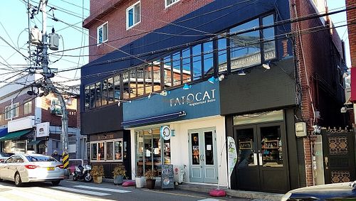 Exterior at Fat Cat Neighborhood Bistro - 팻캣 in Seoul