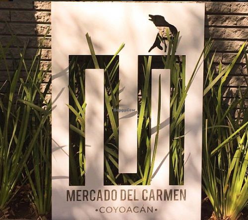 Mercado del Carmen Coyoacán, México City at Aura Vegana in Mexico City