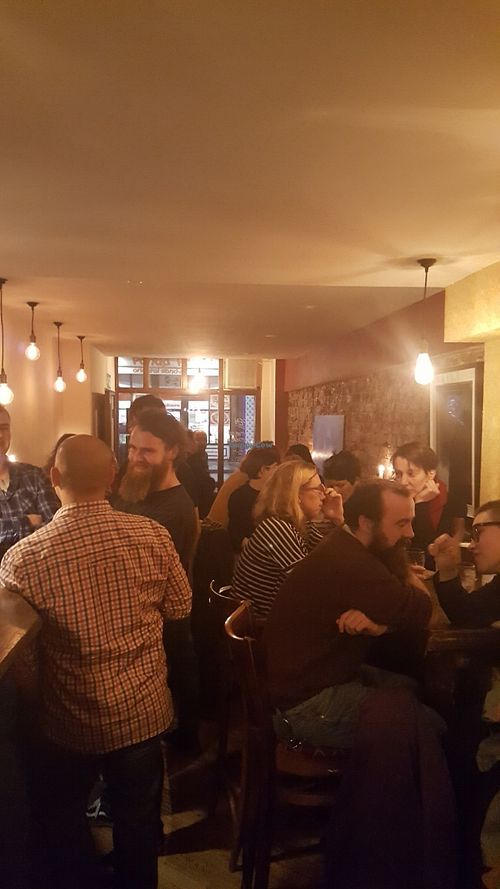 Friday night  at The Full Nelson in South East London