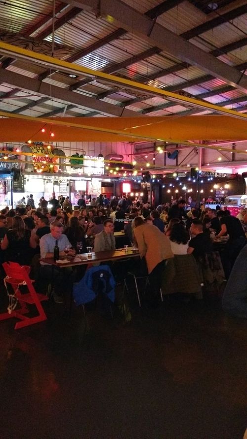 seating at Club Mexicana - Hawker House in South East London