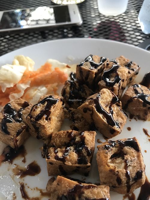 Fried tofu at Formosa in Santo Domingo