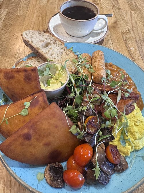All day breakfast   at Holy Cow in Edinburgh