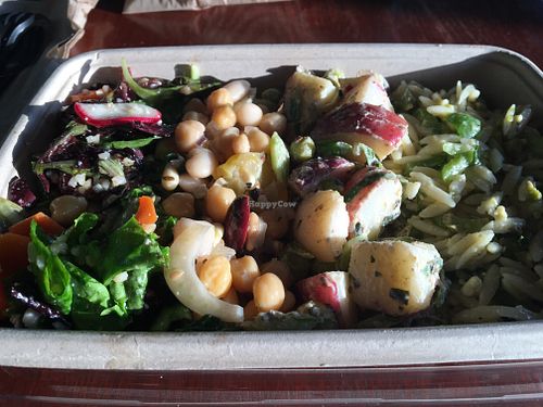 Four vegetable scoops at Little Eater in Columbus