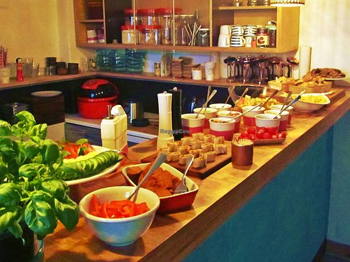 vegan sunday brunch at Board'Eau in Berlin