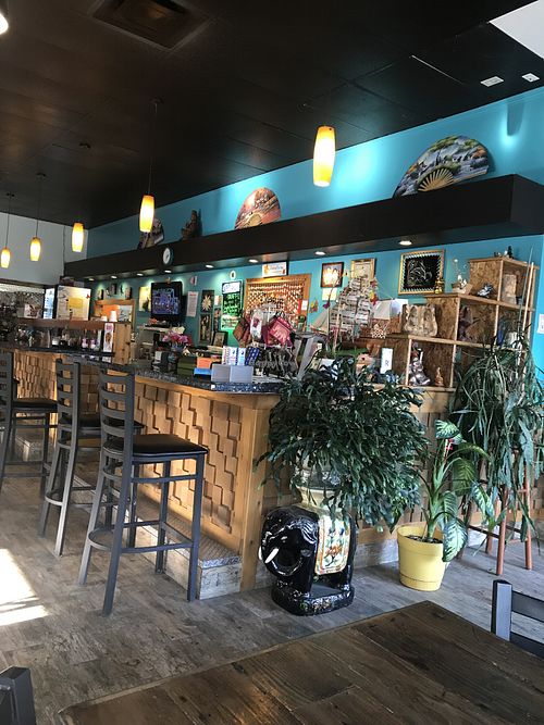Bar seating at MyThai in Anchorage