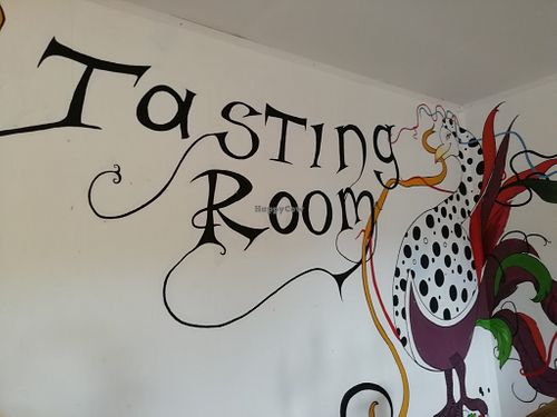 Tasting room at Cairn o'Mohr Winery in Errol