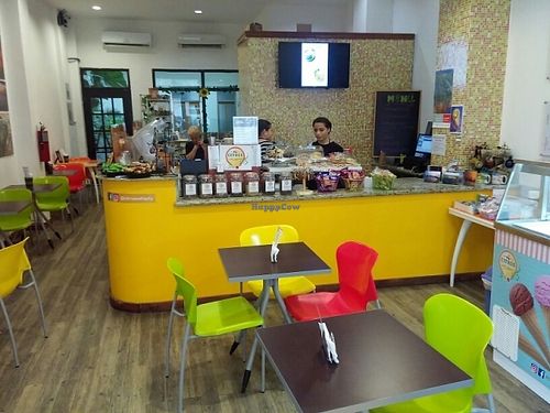 Main counter  at La Biciclette in Panama City