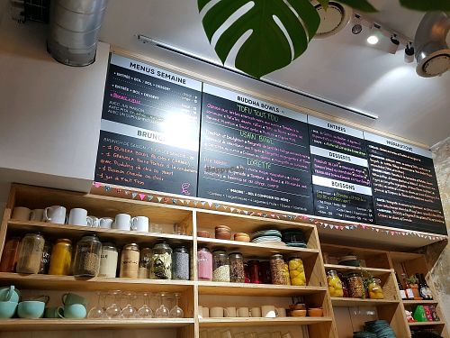 Daily menu  at So Nat - Bourdaloue in Paris